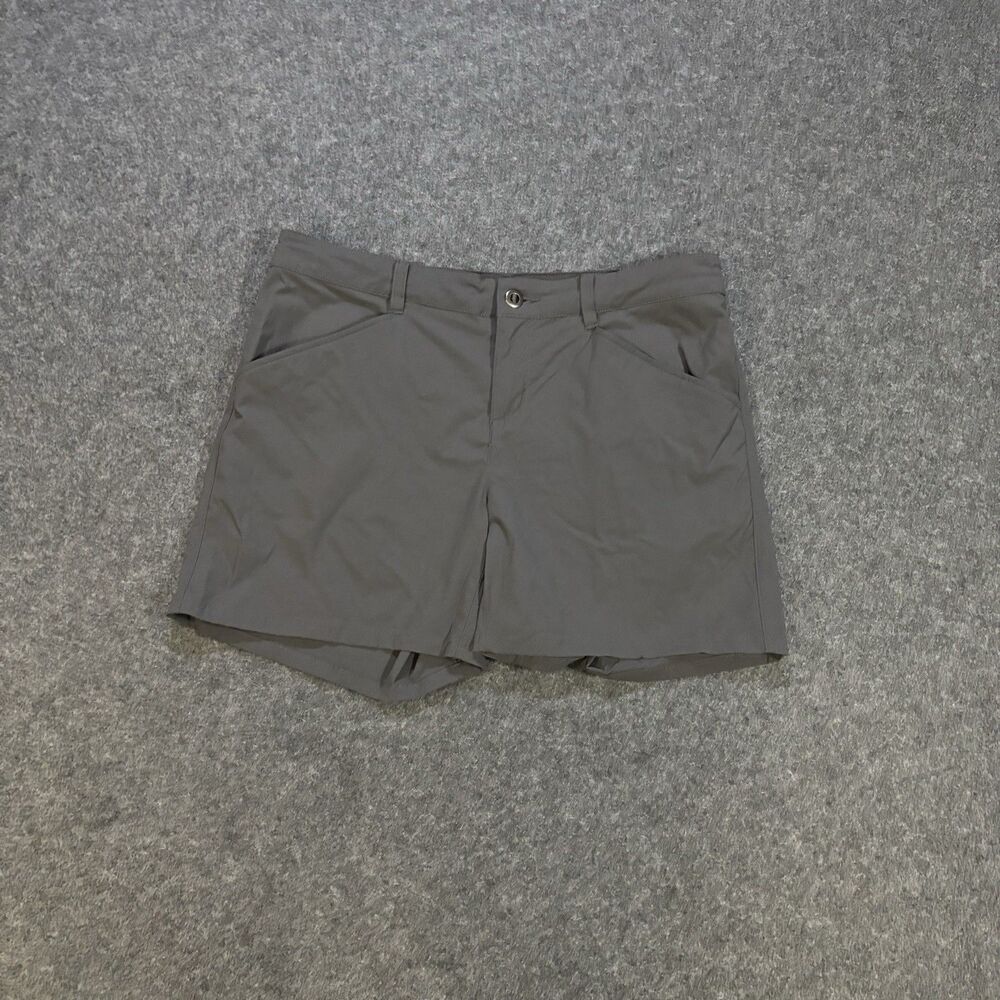 Patagonia Quandary Shorts Women’s Sz 8 Outdoor Lightweight Hiking Gray
